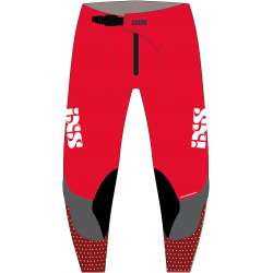 IXS MX Pantalon Trigger rouge-gris