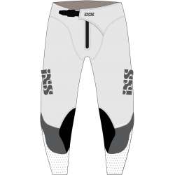 IXS MX Pantalon Trigger gris-blanc