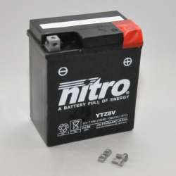 NITRO Batterie YTZ8V Gel AGM