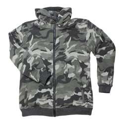 M11 Protective Hoody - Grau, Camouflage