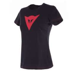T-SHIRT MANCHES COURTES DAINESE SPEED DEMON LADY noir-rouge