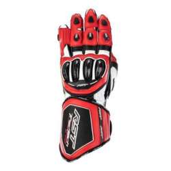 RST TracTech Evo 4 Leder Handschuhe Rot/Weiß/Schwarz
