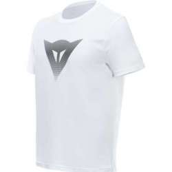 T-Shirt Dainese Logo weiss-schwarz