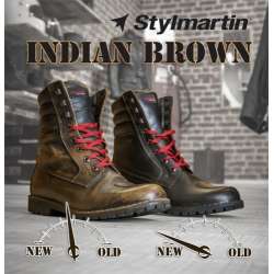 Stylmartin Bottes Indian Brown Vintage